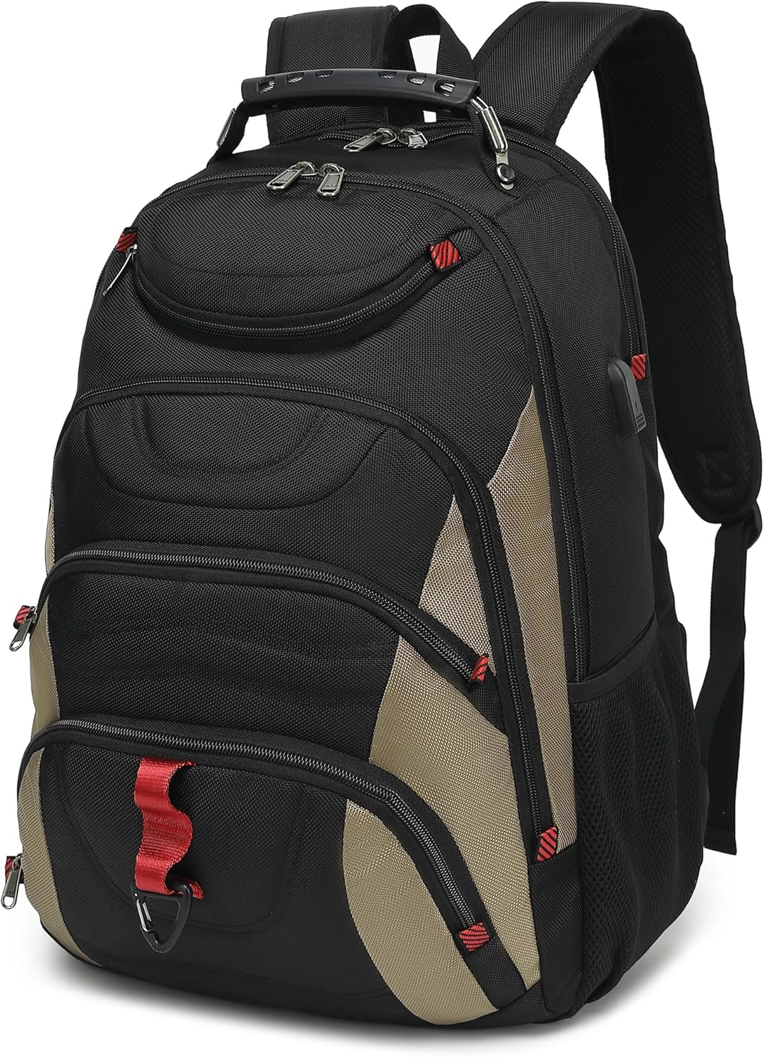 Boavan Laptop Backpack for men, 15.6 inch Laptop Bag with USB Port, Waterproof Travel Work Backpack Purse, Anti-Theft Teacher Nurse Doctor Casual Bookbags Office Business backpack,Black - Image 21