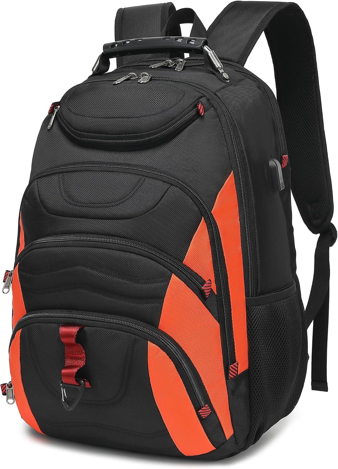 Boavan Laptop Backpack for men, 15.6 inch Laptop Bag with USB Port, Waterproof Travel Work Backpack Purse, Anti-Theft Teacher Nurse Doctor Casual Bookbags Office Business backpack,Black - Image 31