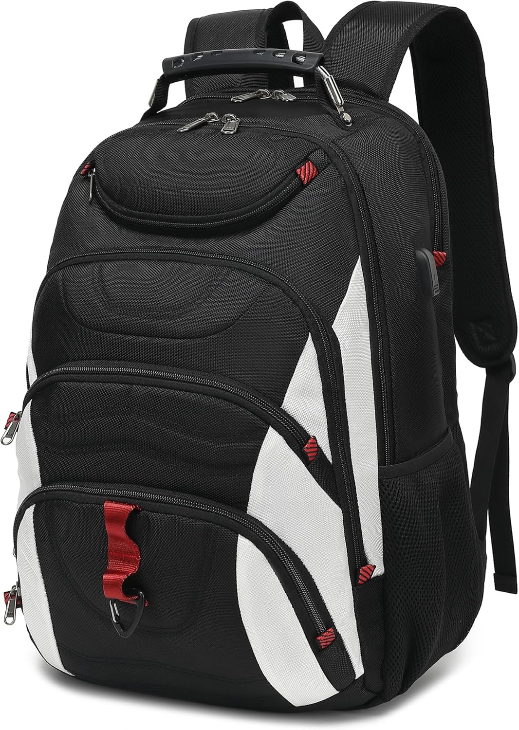 Boavan Laptop Backpack for men, 15.6 inch Laptop Bag with USB Port, Waterproof Travel Work Backpack Purse, Anti-Theft Teacher Nurse Doctor Casual Bookbags Office Business backpack,Black - Image 22