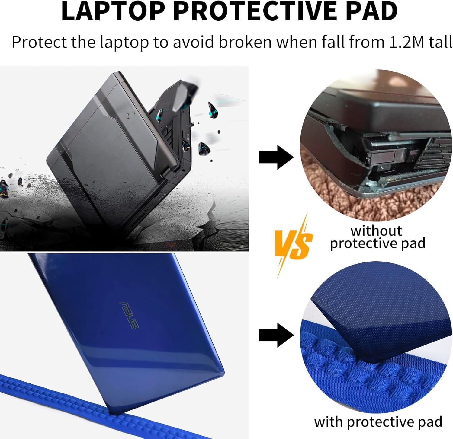 DUSLANG 17 Inch Laptop Backpack for Travel Water Resistant College Backpack for Men/Women Laptop Bag with USB Charging Port,Black - Image 5