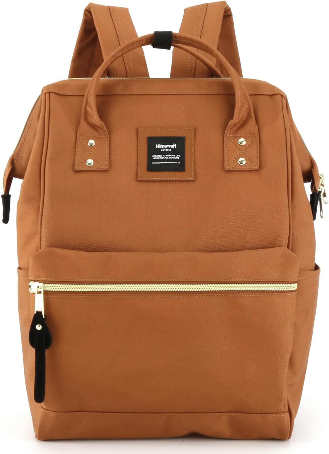 Himawari Travel School Backpack Doctor Work Bag for Women&Men 124#-11# Chestnut Regular i##e##s: USB Charging Port ^^ 15.6 Inch ^^ College Students :i##e##s - Image 14