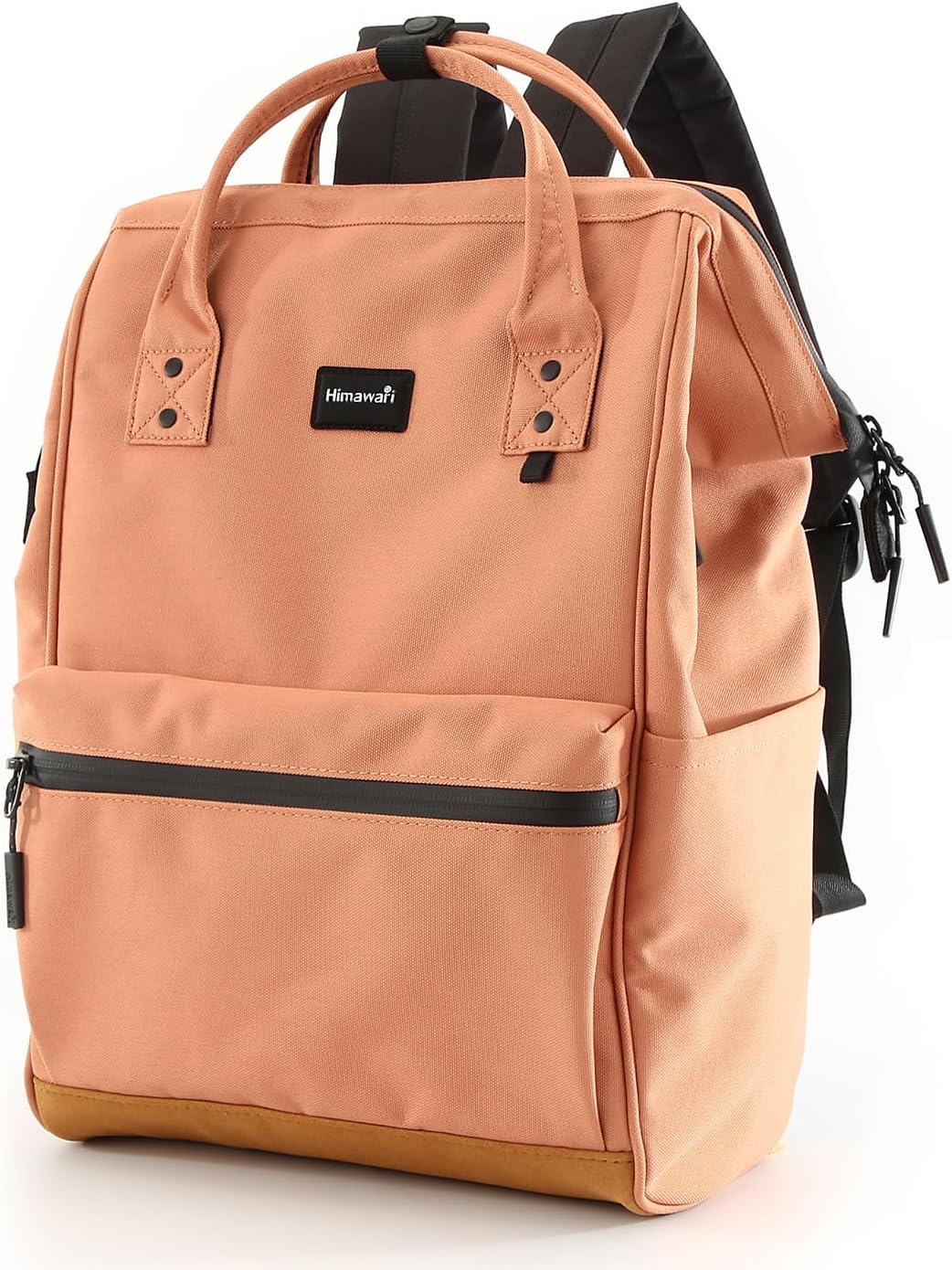 Himawari Travel School Backpack Doctor Work Bag for Women&Men 124#-11# Chestnut Regular i##e##s: USB Charging Port ^^ 15.6 Inch ^^ College Students :i##e##s - Image 2