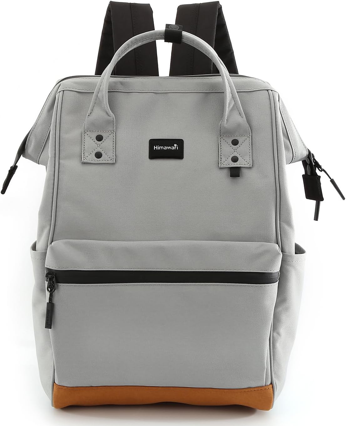 Himawari Travel School Backpack Doctor Work Bag for Women&Men 124#-11# Chestnut Regular i##e##s: USB Charging Port ^^ 15.6 Inch ^^ College Students :i##e##s - Image 15