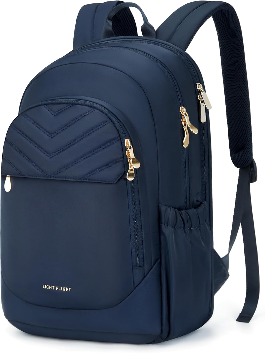 LIGHT FLIGHT 17.3" Laptop Backpack Large Black for Women i##e##s: Travel Backpacks ^^ with USB Charging Hole ^^ Water Resistant ^^ Large Capacity ^^ Daypack ^^ for College ^^ Work ^^ Casual ^^ Computer Bags :i##e##s - Image 9