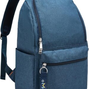 OMOUBOI Casual Daypacks Superbreak Backpack 14 inch Laptop Backpack for Women & Men Fits Tourism Business (Blue)
