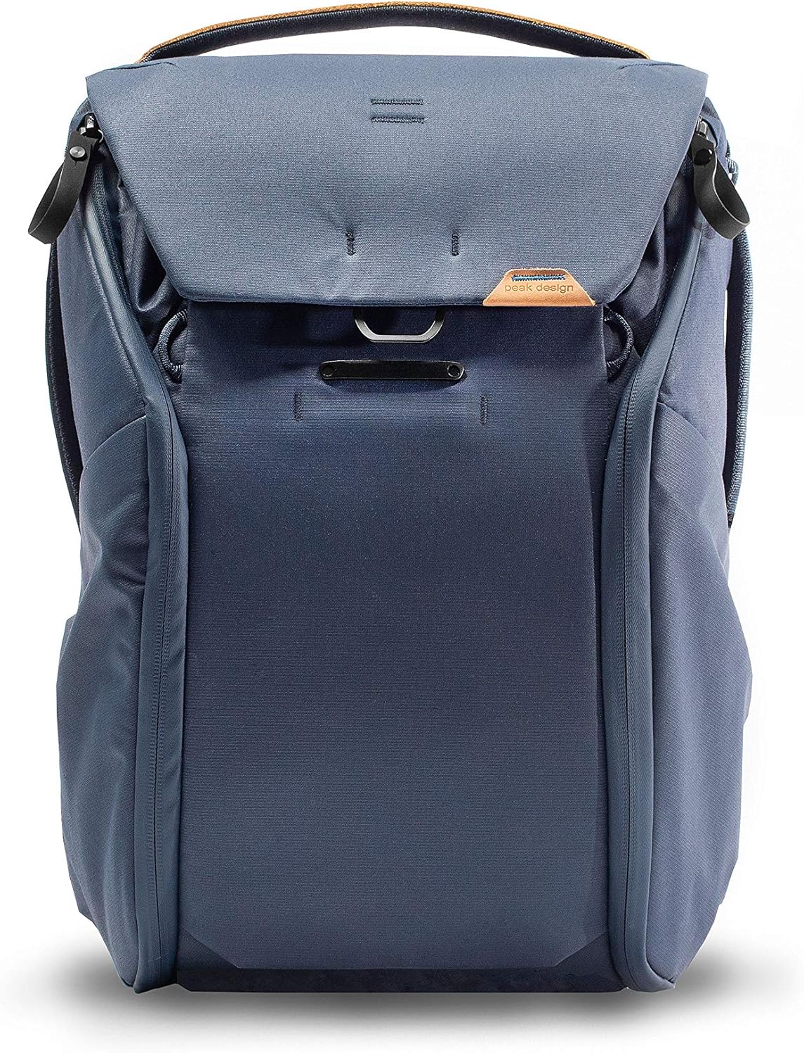 Peak Design Everyday Backpack 20L, Midnight, MagLatch Top, Dual Side Access, FlexFold Dividers, Fits 15" Laptop, For Camera Carry, Daily Commutes or Travel, Versatile Backpack for Men and Women