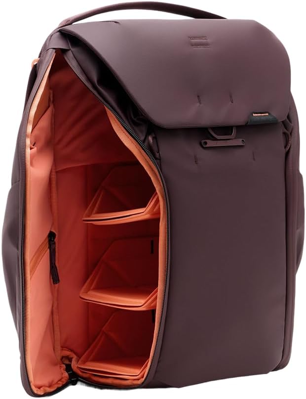 Peak Design Everyday Backpack 30L, Midnight, MagLatch Top, Dual Side Access, FlexFold Dividers, Fits 15" \/ 16" Laptop, For Camera Carry, Daily Commutes or Travel, Versatile Backpack for Men & Women - Image 12